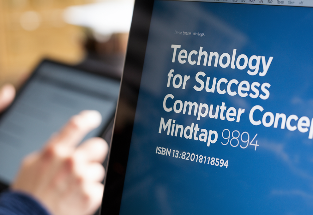 Technology for Success Computer Concepts MindTap ISBN 13: 8220118198594