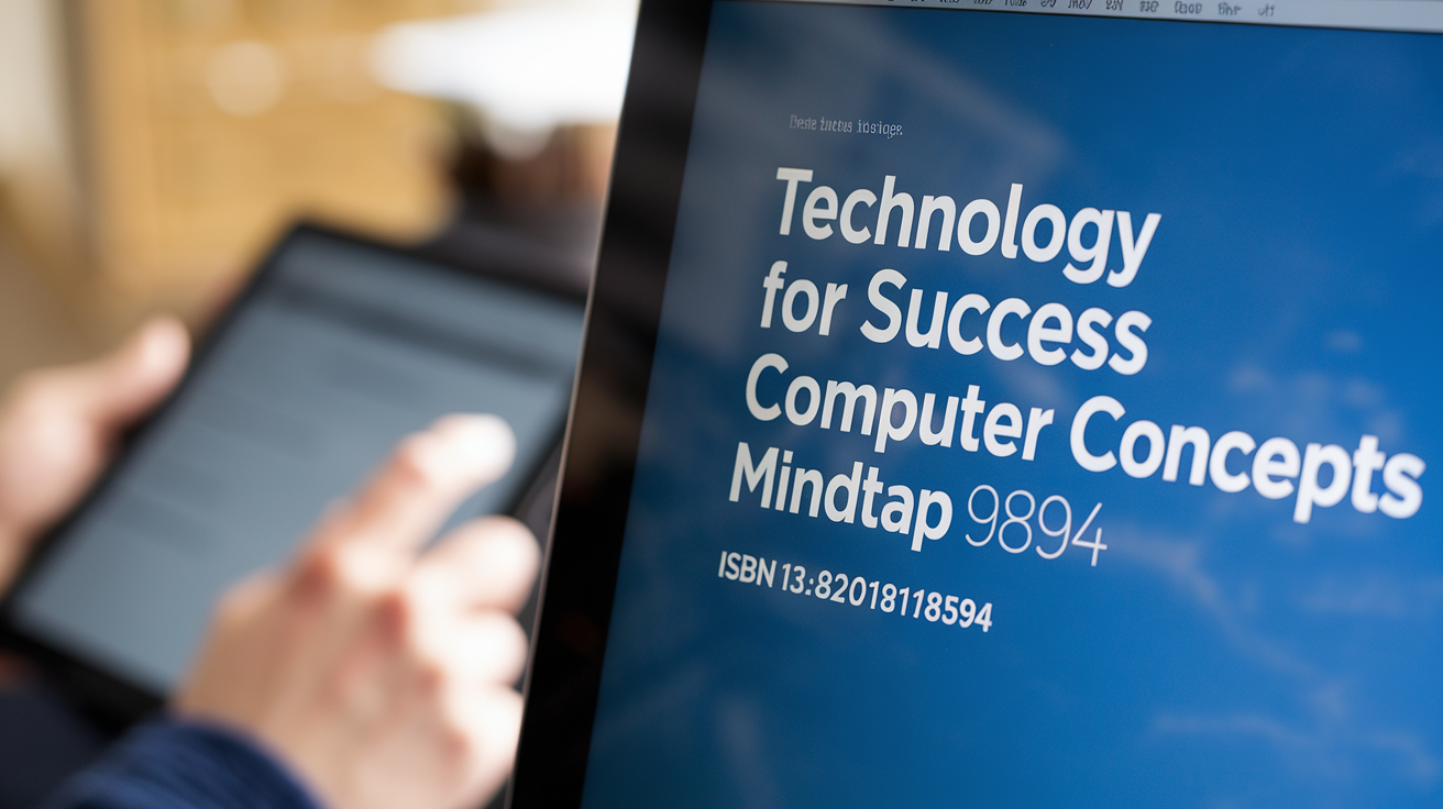 Technology for Success Computer Concepts MindTap ISBN 13: 8220118198594