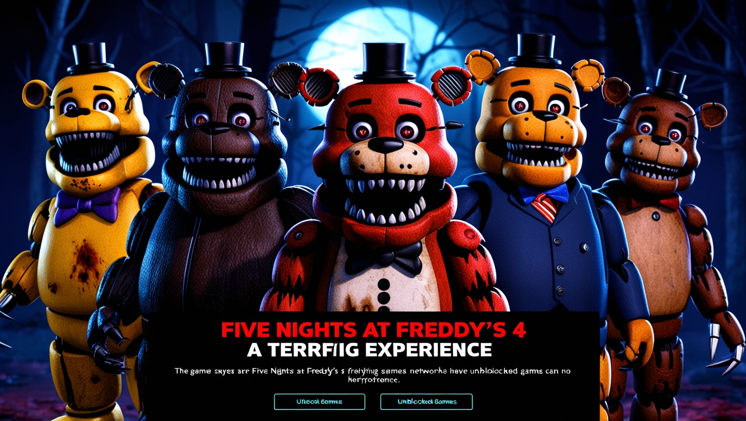 Unblocked Games Five Nights at Freddy's 4