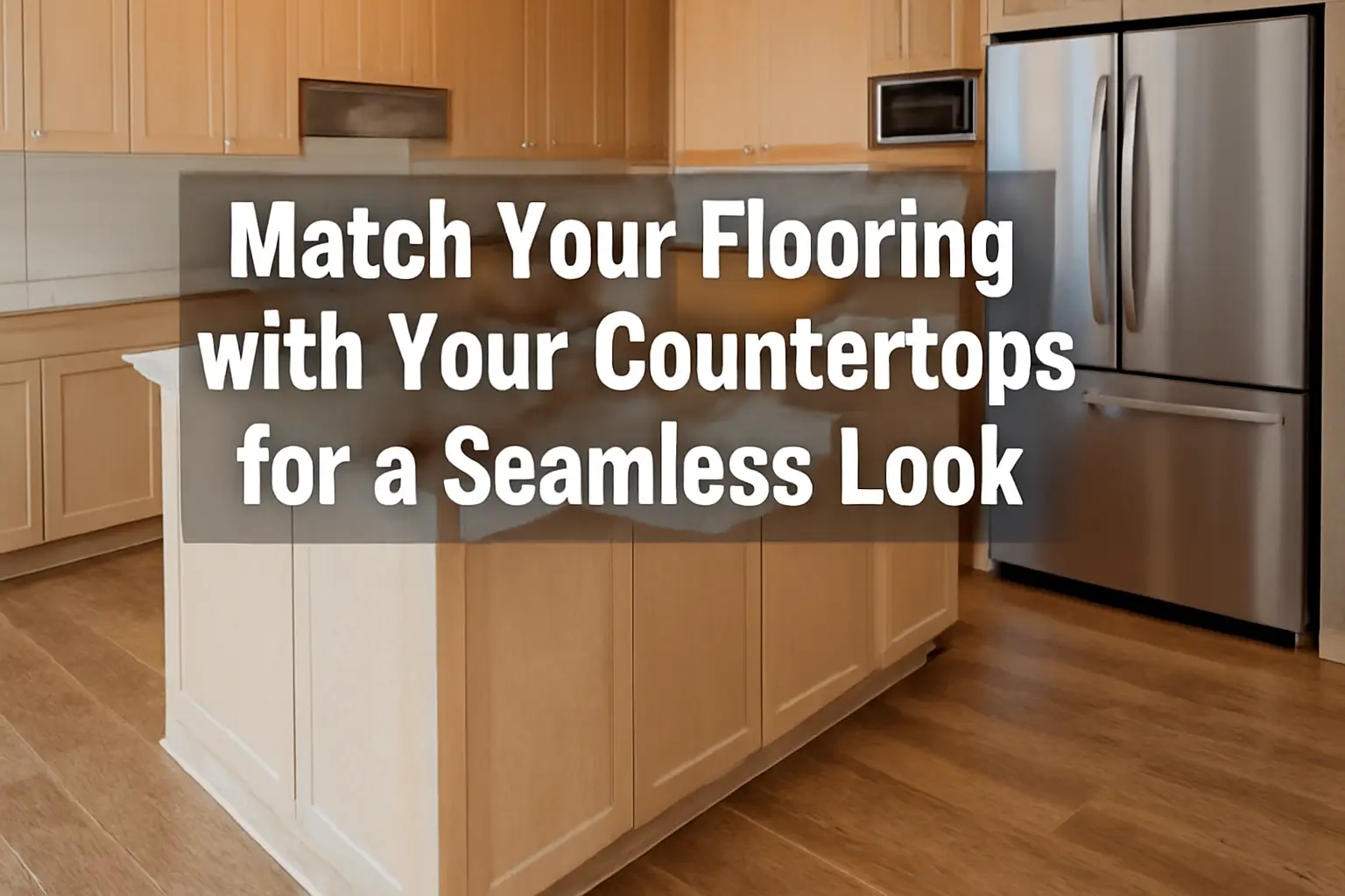 How to Match Your Flooring with Your Countertops for a Seamless Look